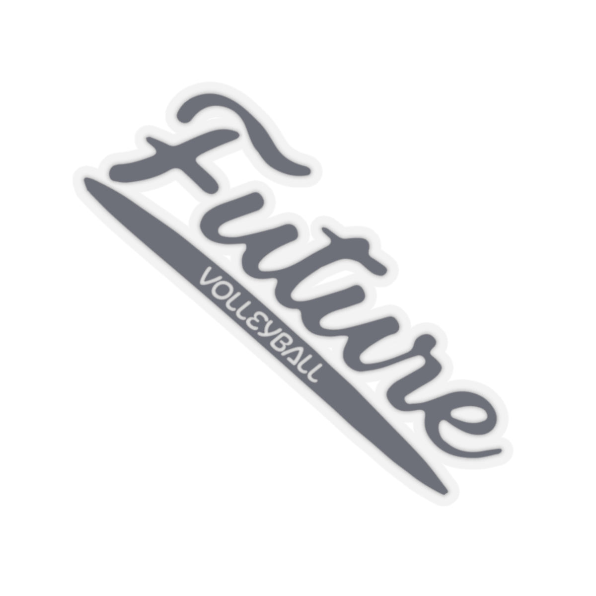 Future Volleyball Kiss-Cut Sticker