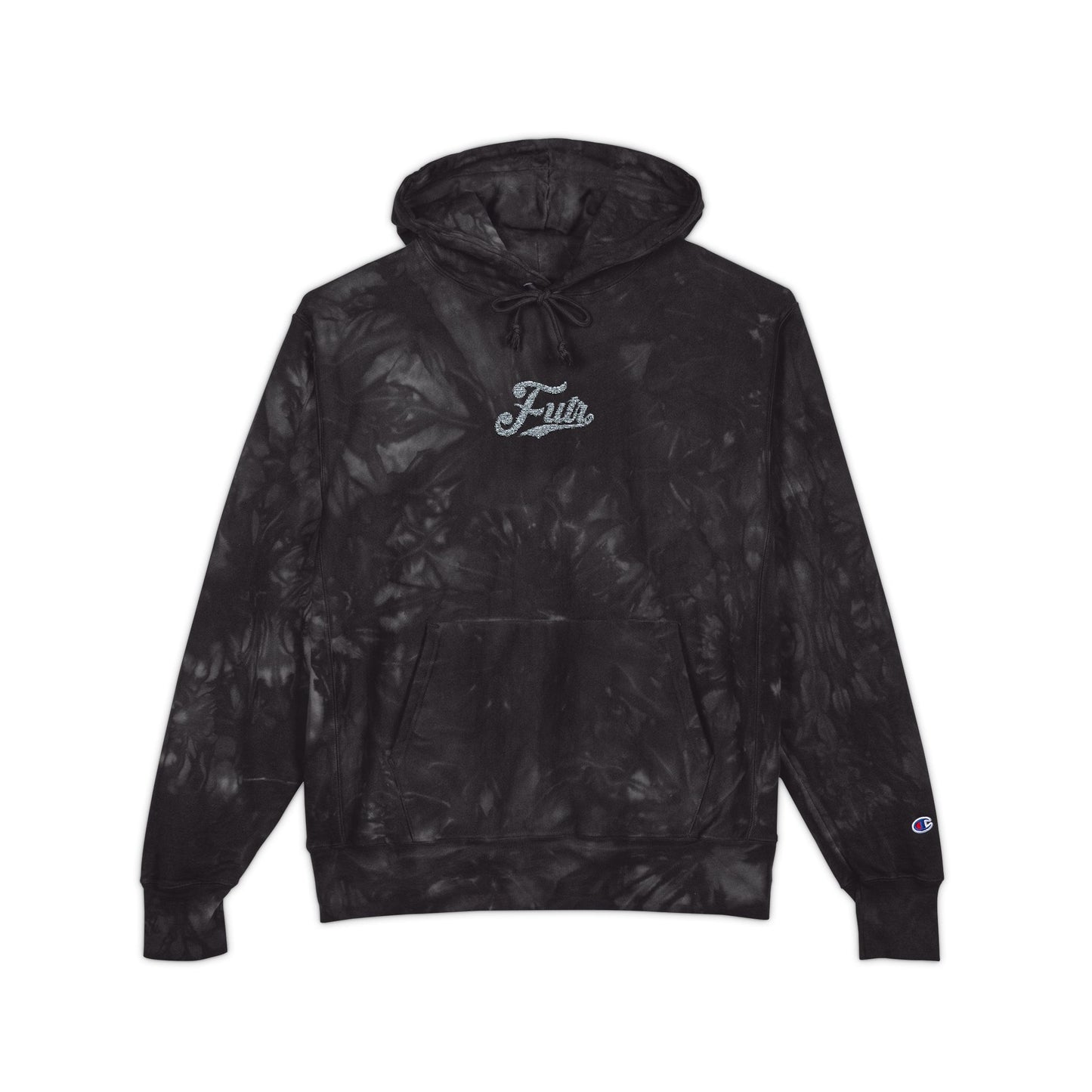 Future Tie Die Embroidered Hoodie