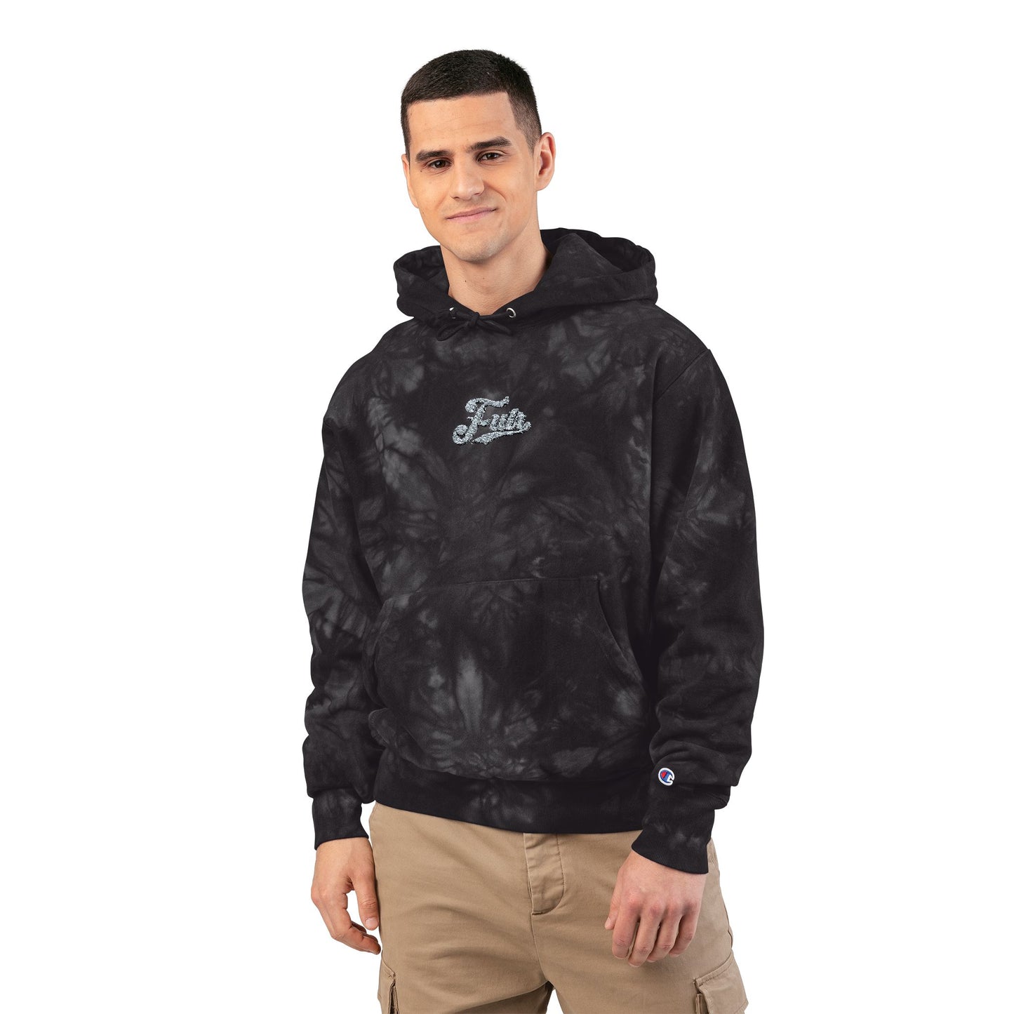 Future Tie Die Embroidered Hoodie
