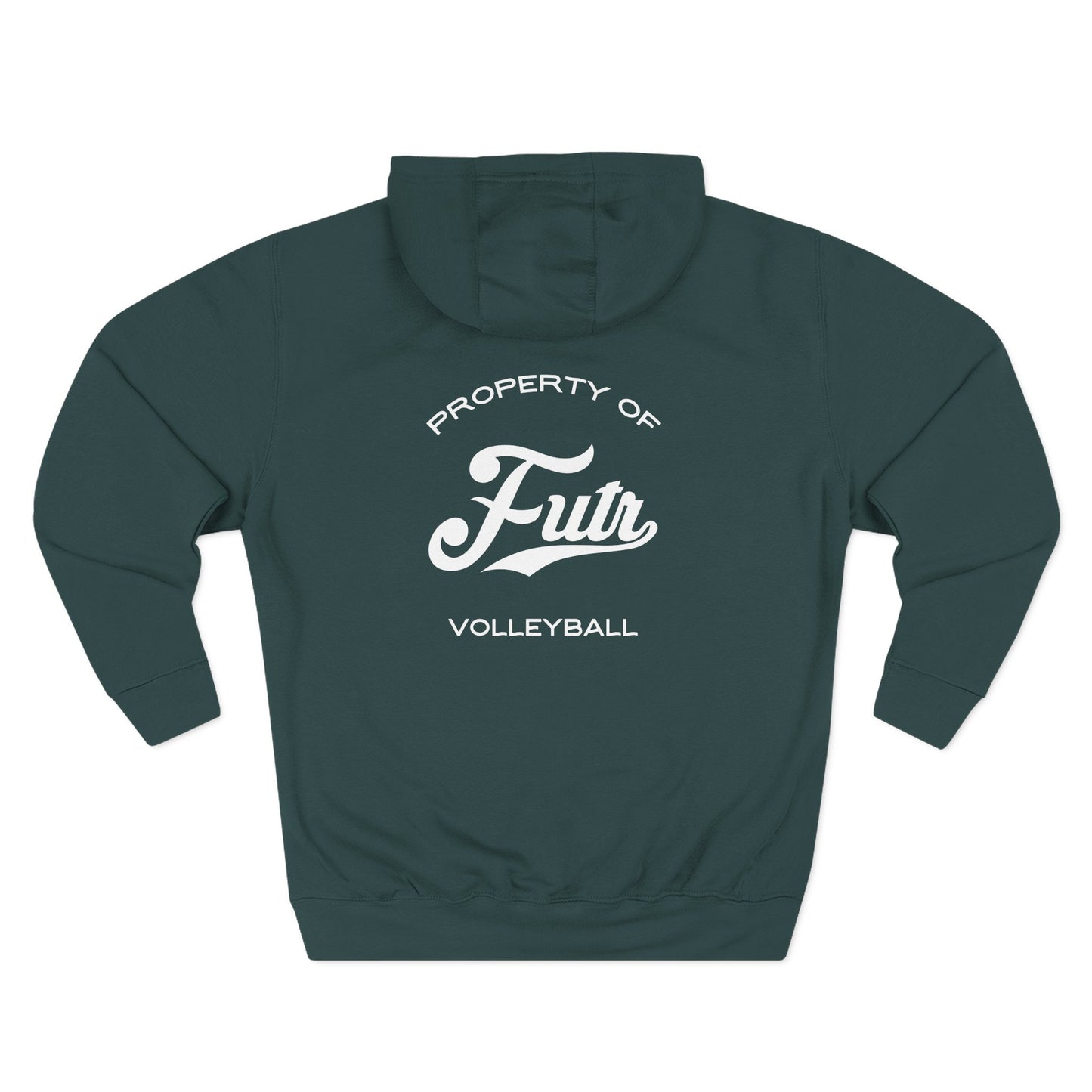 Future Volleyball Cozy Three-Panel Fleece Hoodie
