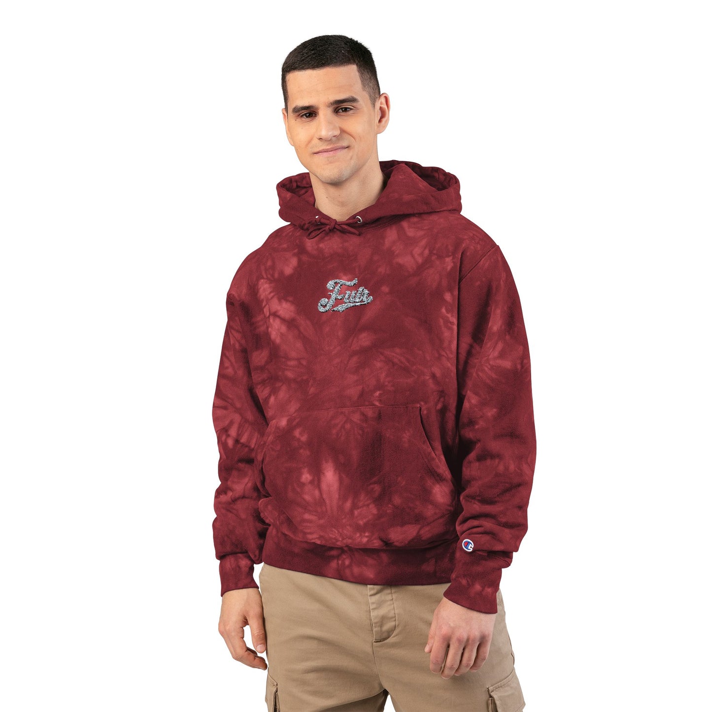 Future Tie Die Embroidered Hoodie