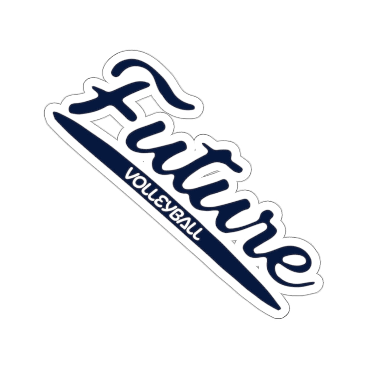 Future Volleyball Kiss-Cut Sticker
