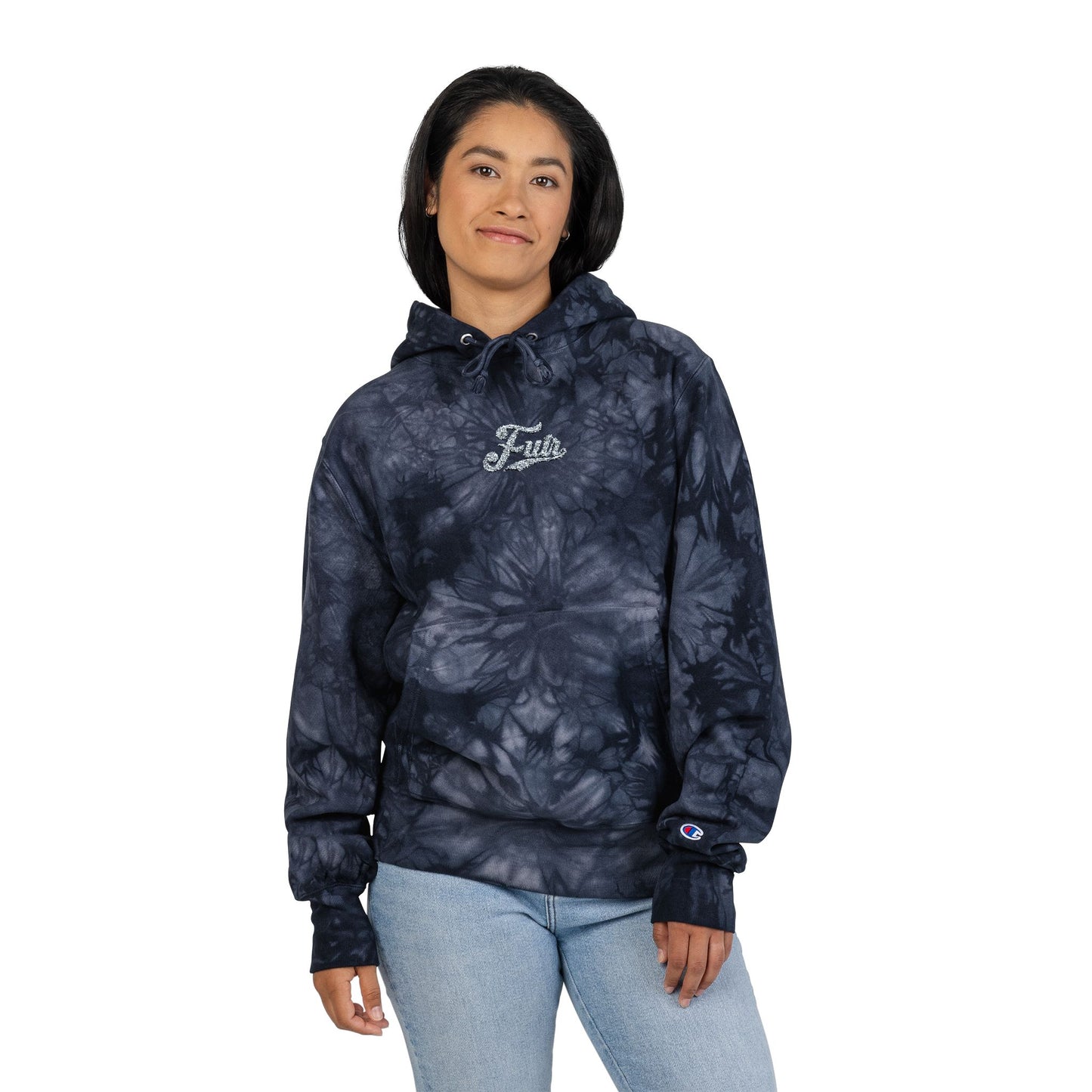 Future Tie Die Embroidered Hoodie