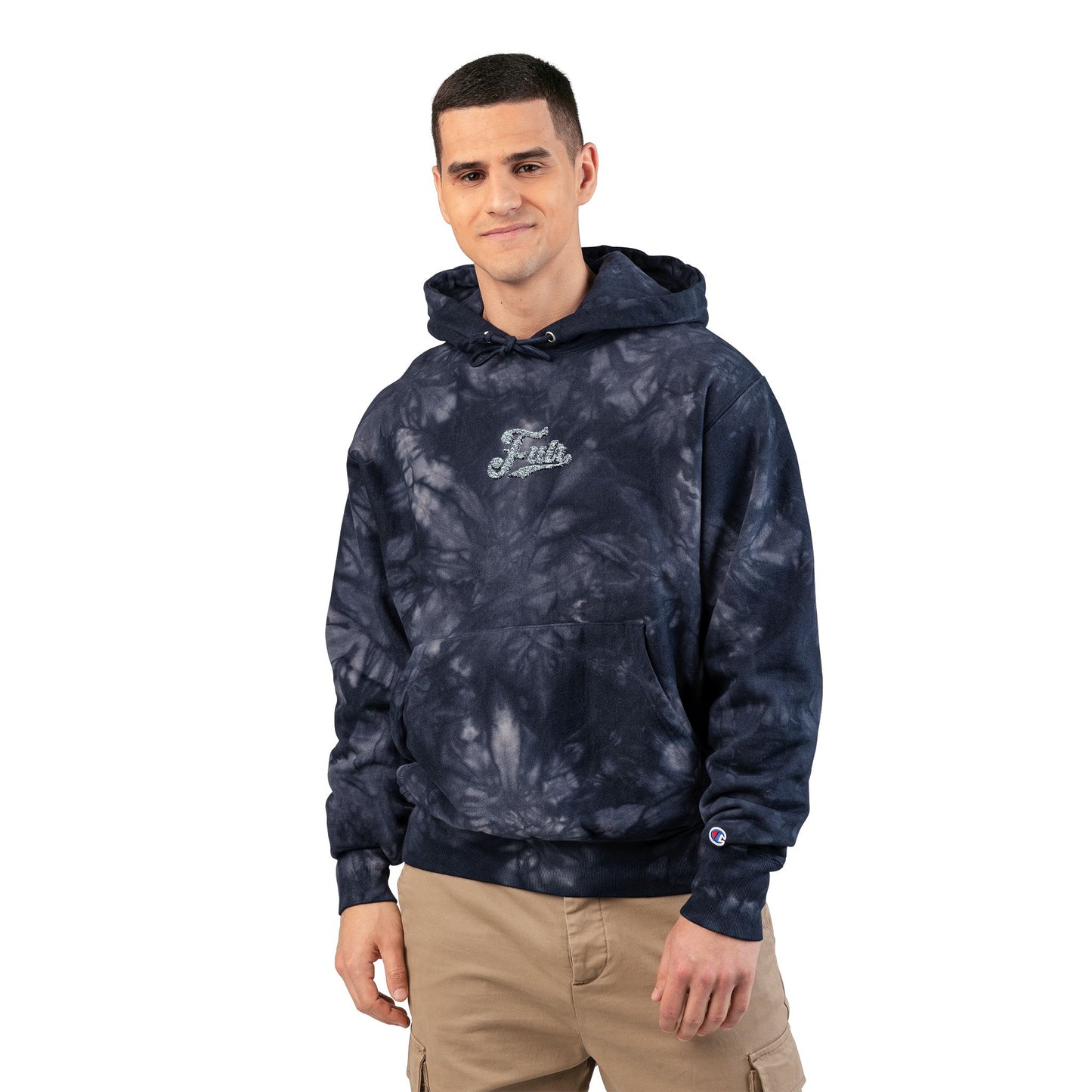 Future Tie Die Embroidered Hoodie