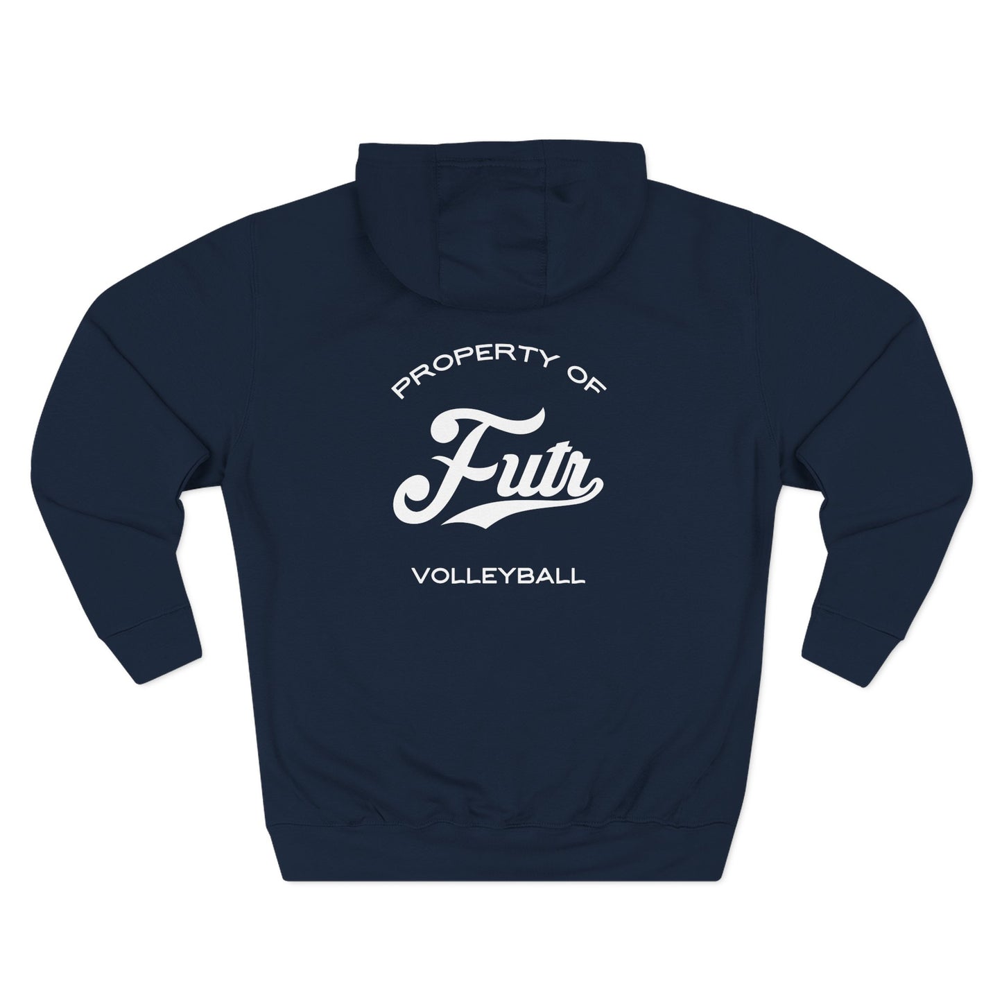 Future Volleyball Cozy Three-Panel Fleece Hoodie