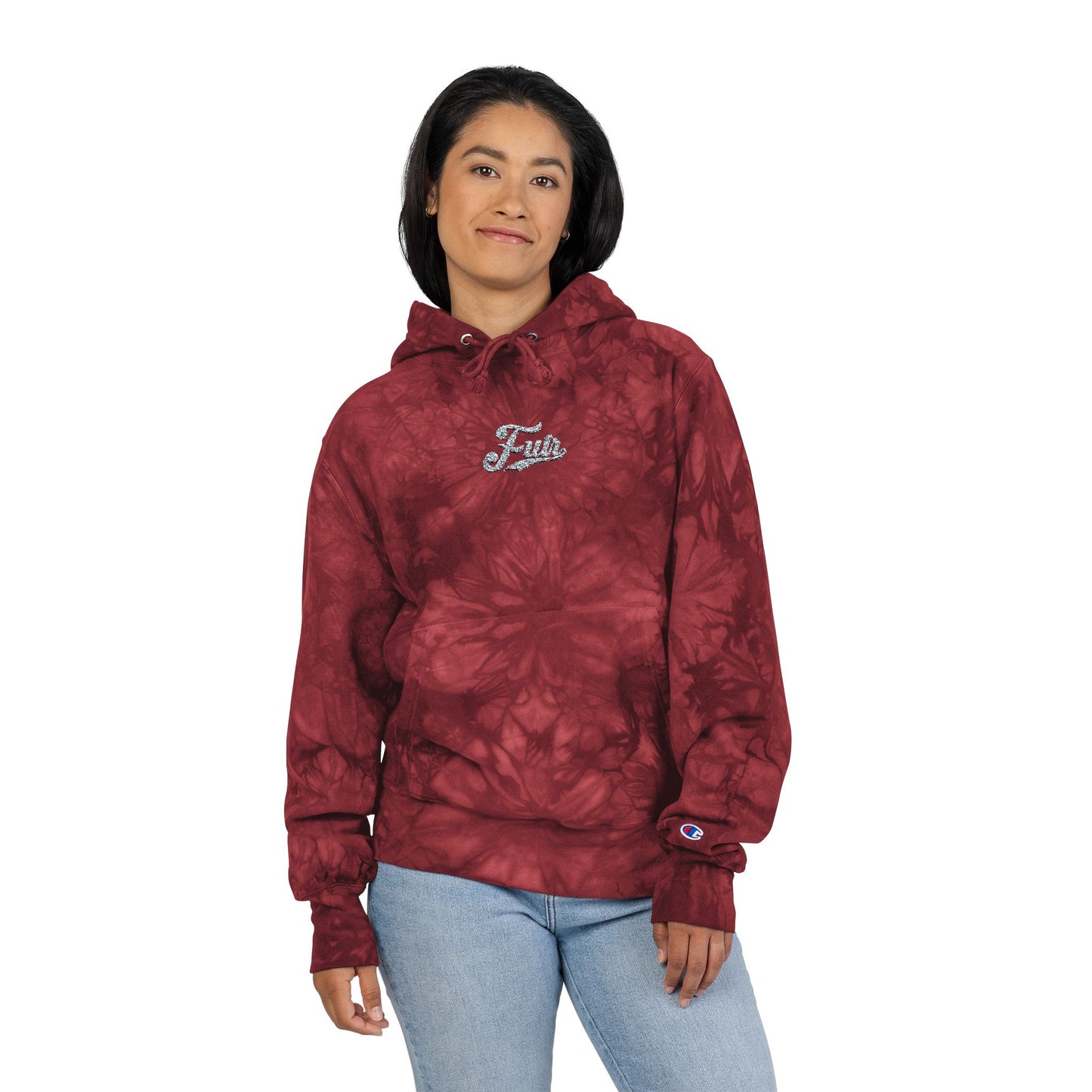 Future Tie Die Embroidered Hoodie