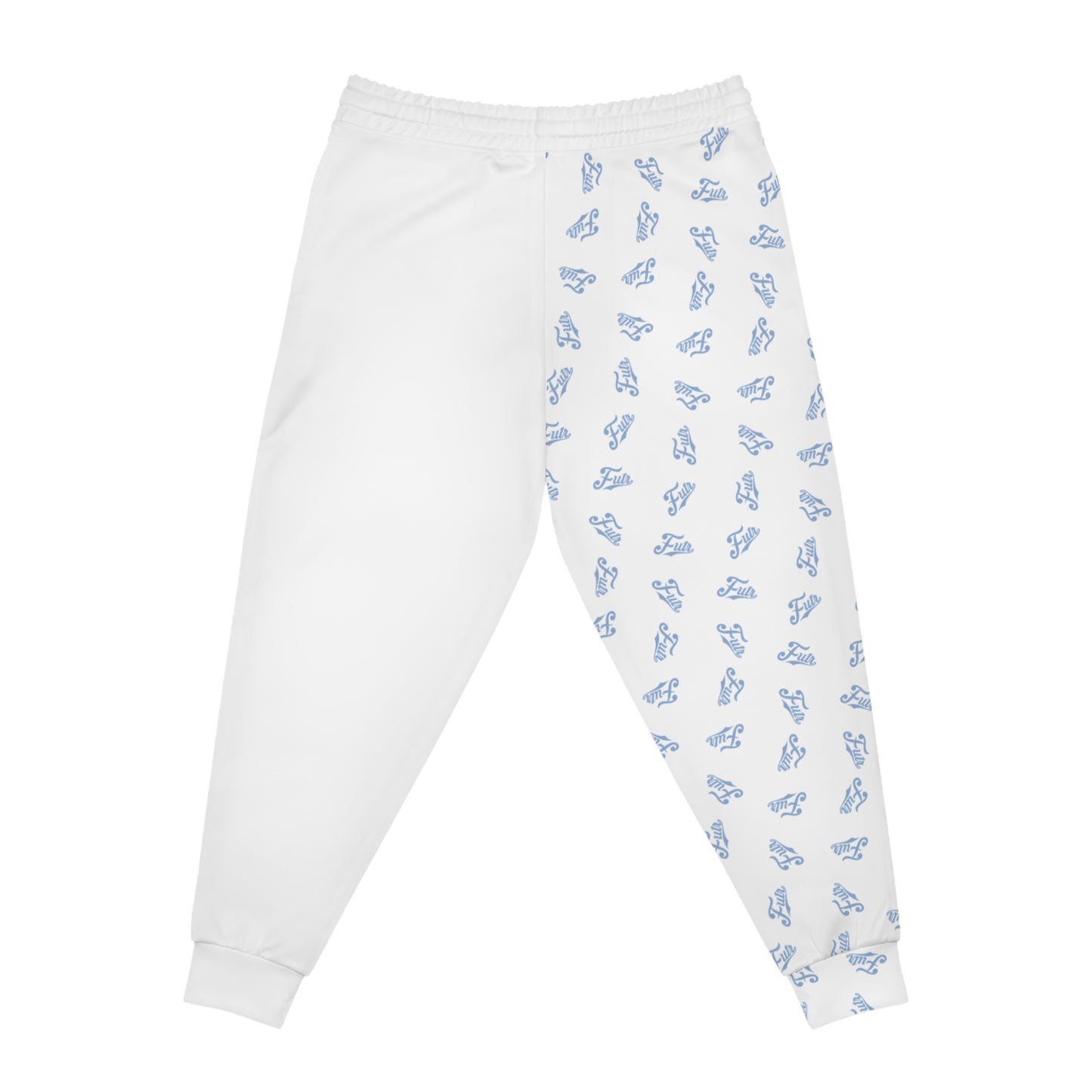 Light Blue Print Joggers