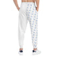 Light Blue Print Joggers