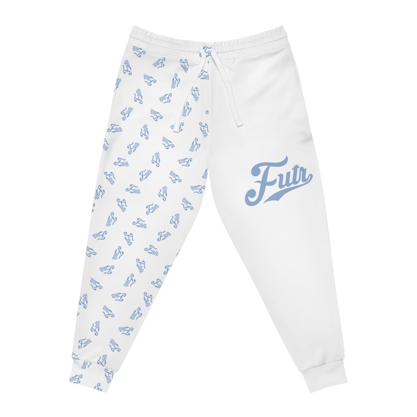 Light Blue Print Joggers